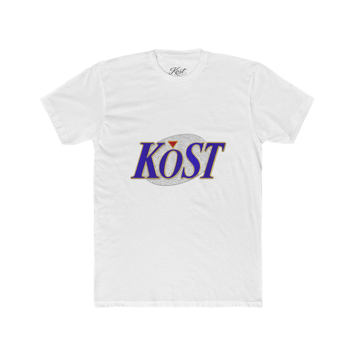 KōST Logo Tee — Retro Script Graphic T‑Shirt