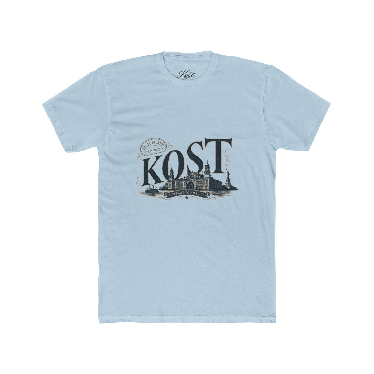 Kost Cityscape Tee — Vintage Architectural Graphic T‑Shirt