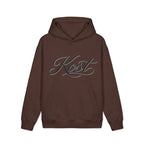 Kost Script Hoodie — Vintage Calligraphy Pullover