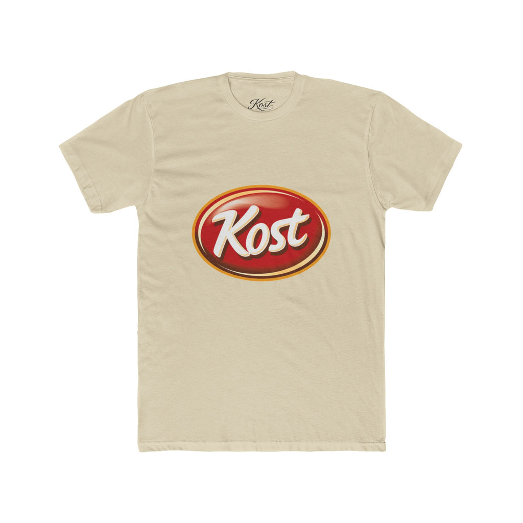 Kost Logo Tee — Retro Red Oval Graphic T‑Shirt