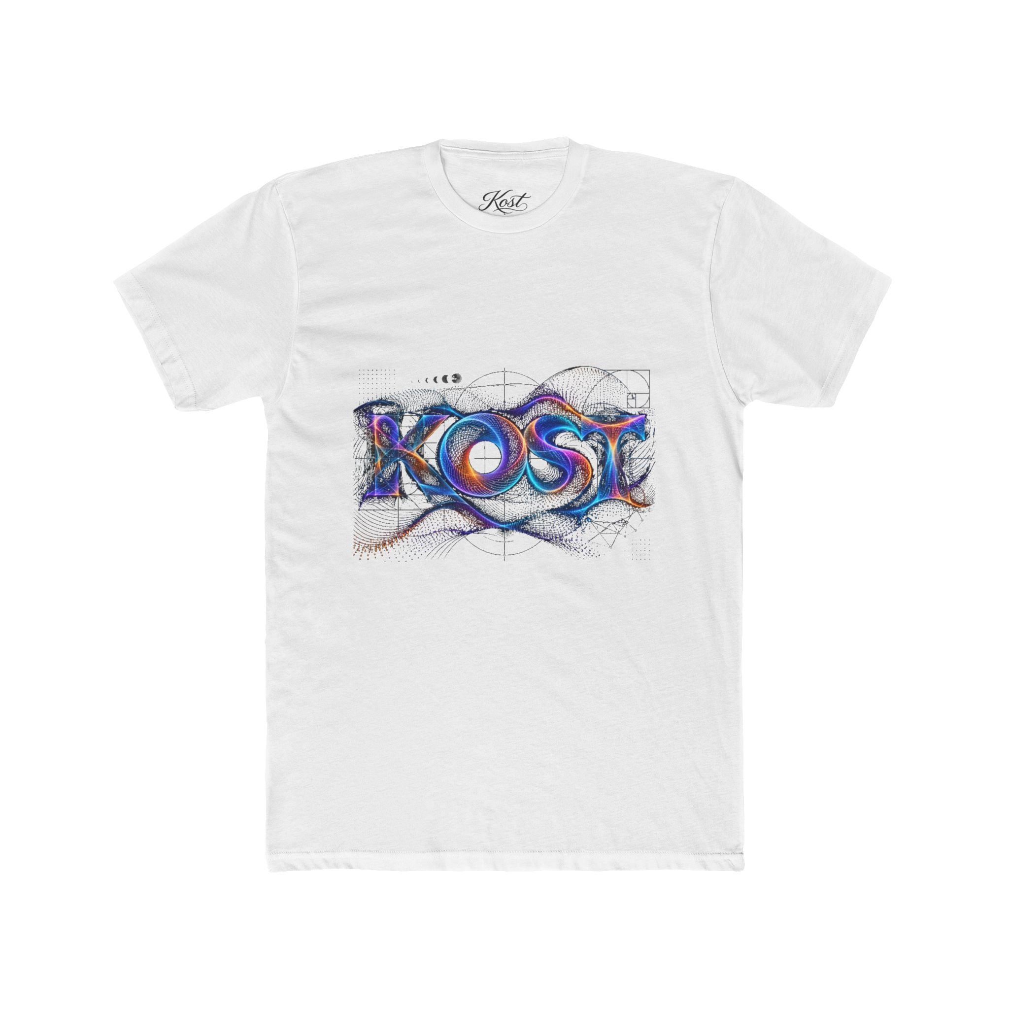 Lost Nebula T‑Shirt — Abstract Colorful 'LOST' Graphic Tee