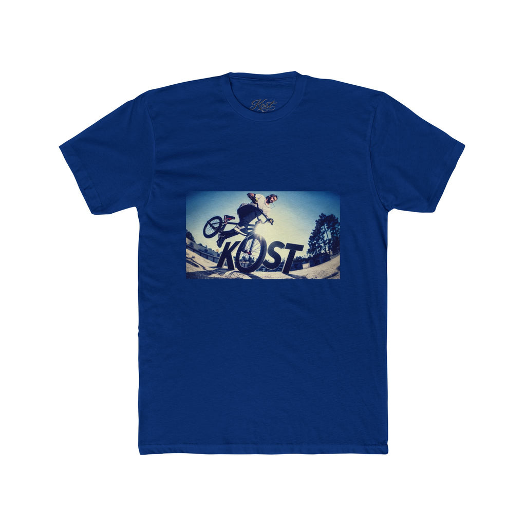 BMX Rider Graphic Tee — 'KIDST' Vintage Skatepark T-Shirt