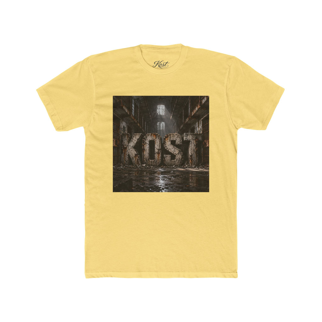 KOST Industrial Graphic Tee — Urban Decay Vintage Lettering Shirt