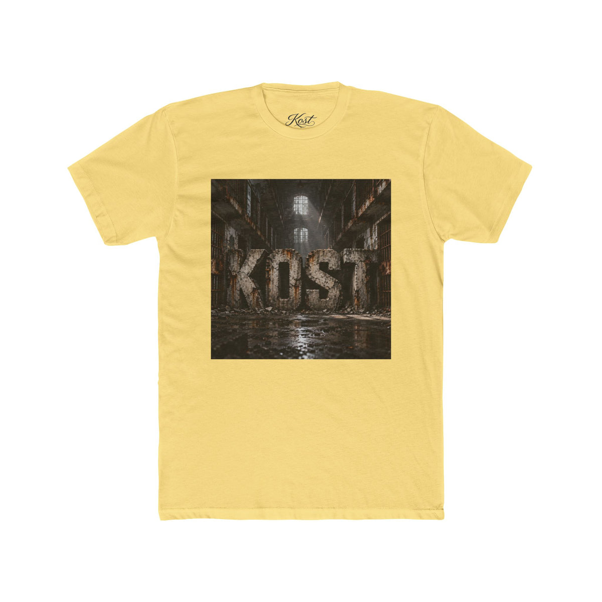 KOST Industrial Graphic Tee — Urban Decay Vintage Lettering Shirt