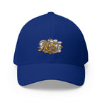 Embroidered 'Kost' Baroque Gold Logo Cap — Structured Closed-Back Hat