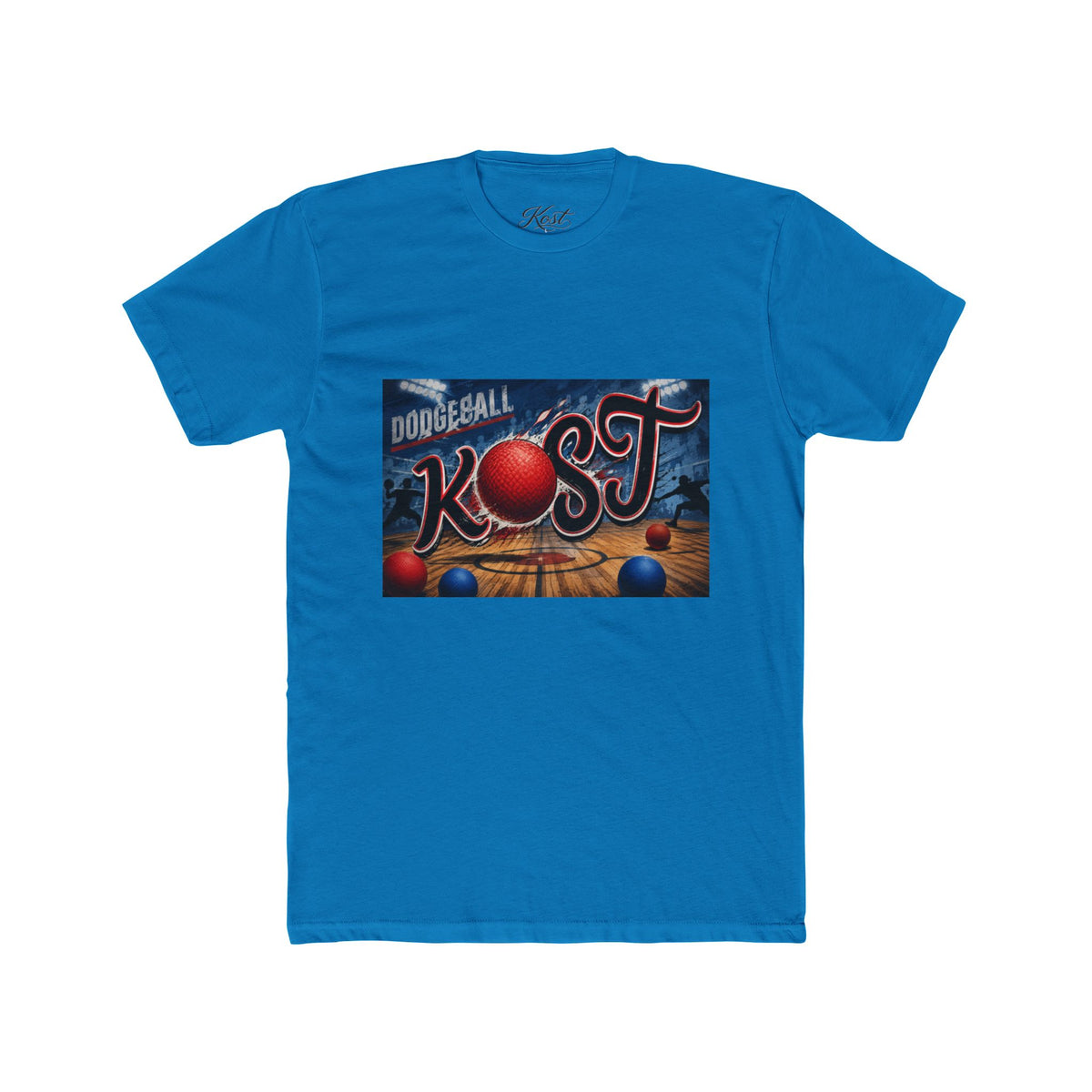 Dodgeball KOST Retro Graphic Tee — Vintage Sports Crew Shirt