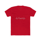 Kosta Heartbeat Tee — Minimal Name ECG Graphic T-Shirt