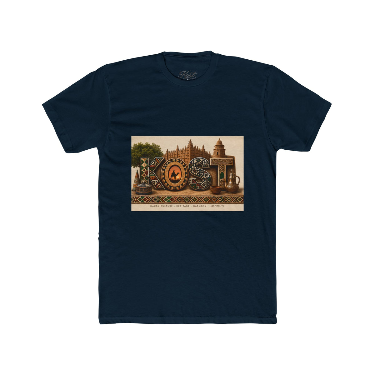 Vintage Morocco Travel Tee — Marrakech Souk Retro Graphic Shirt