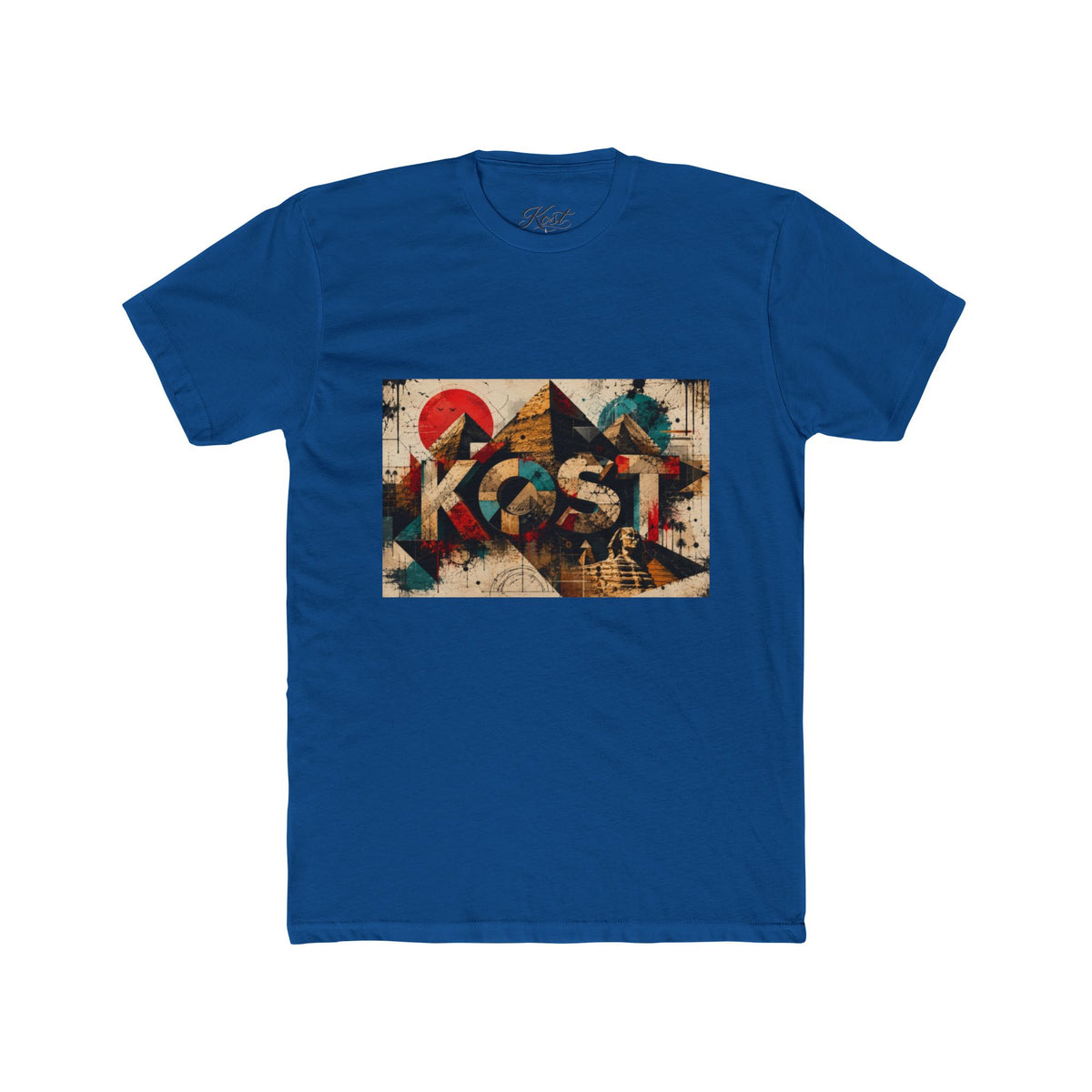 Retro Geometric 'Kast' Graphic Tee – Vintage Urban Streetwear