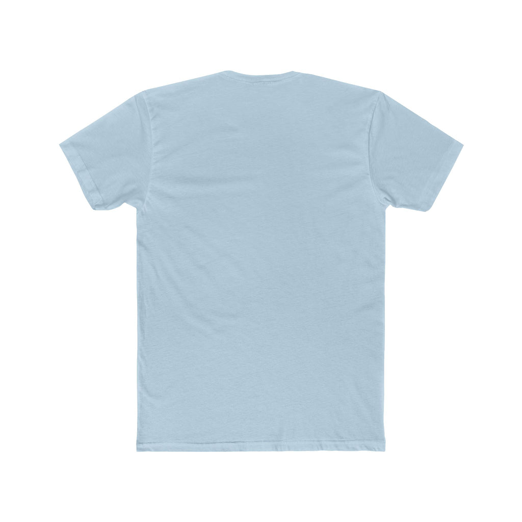 Crew Tee - 'KOSU' Red & Blue Grunge Wave Graphic