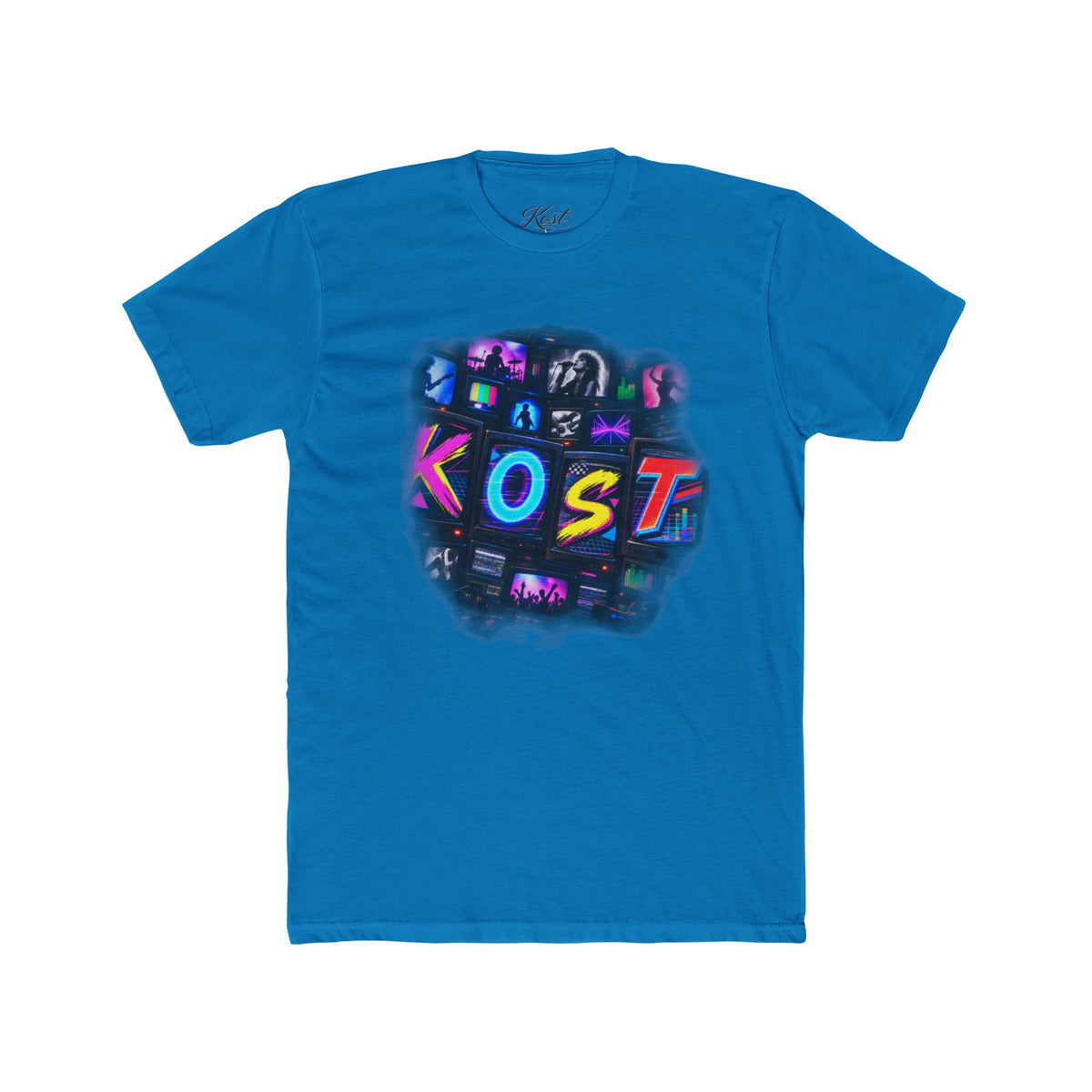 KOSTI Colorful Abstract Graphic T-Shirt