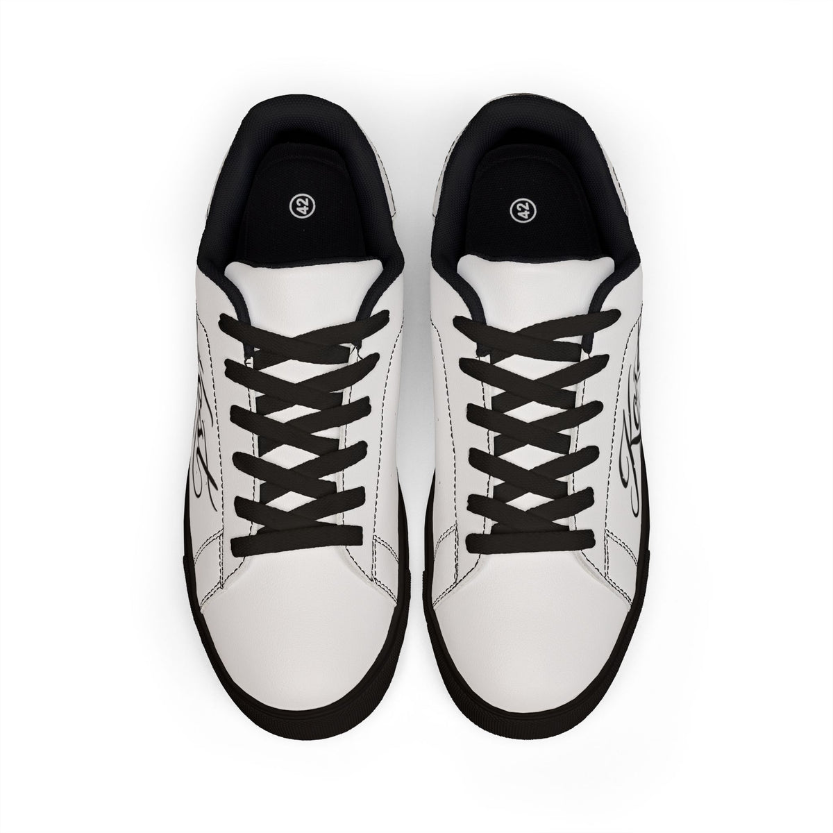 Kost Script Leather Sneakers