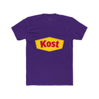 Kost Logo Tee — Retro Yellow & Red Graphic T-Shirt