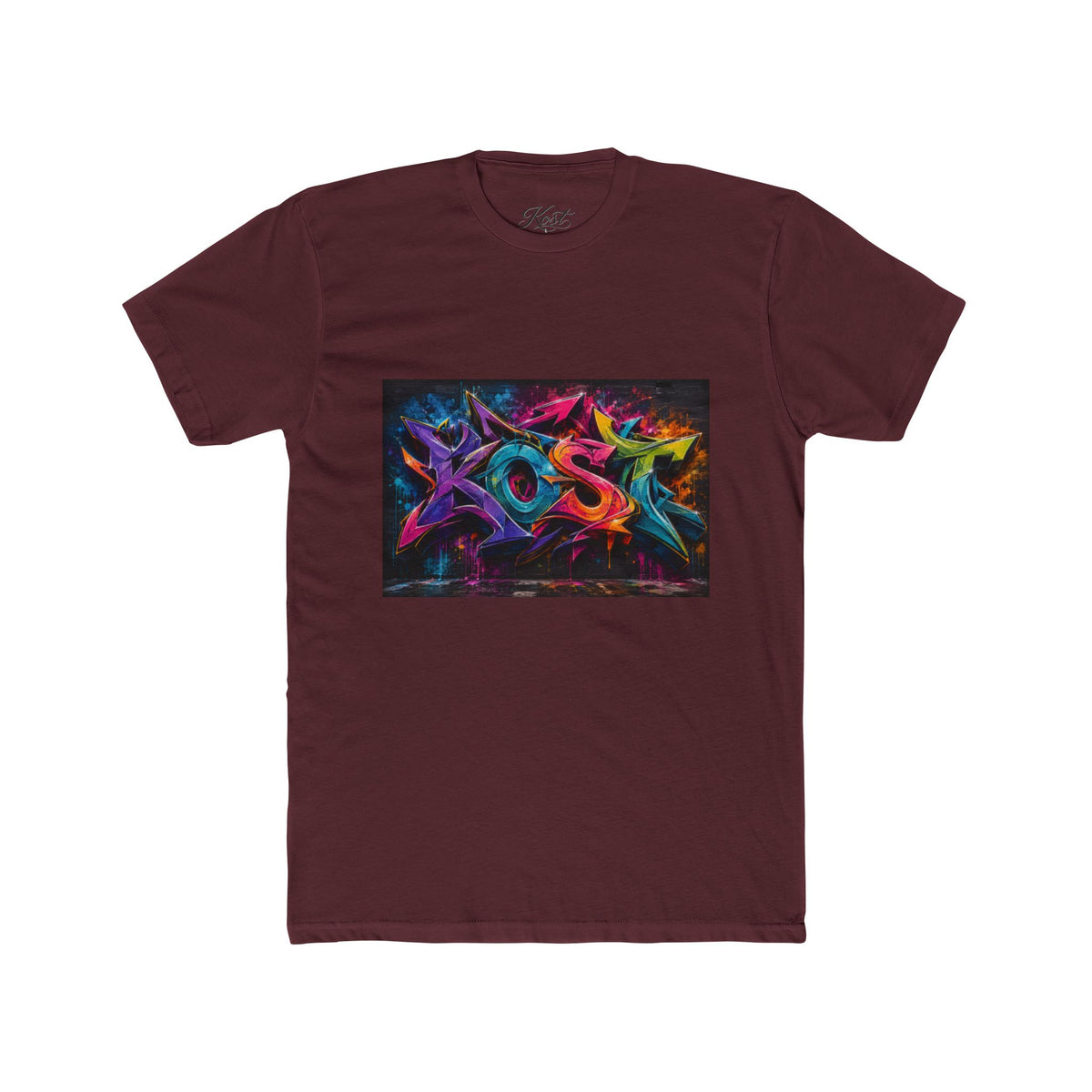 Abstract Neon Graffiti Tee