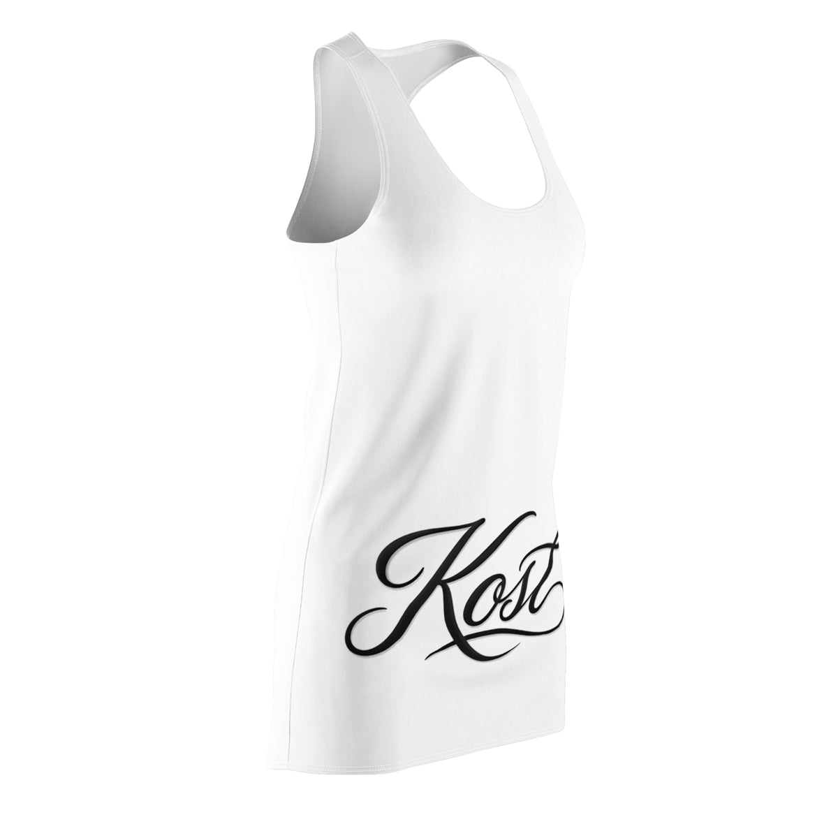 Women's Racerback Dress with “Kost” Script