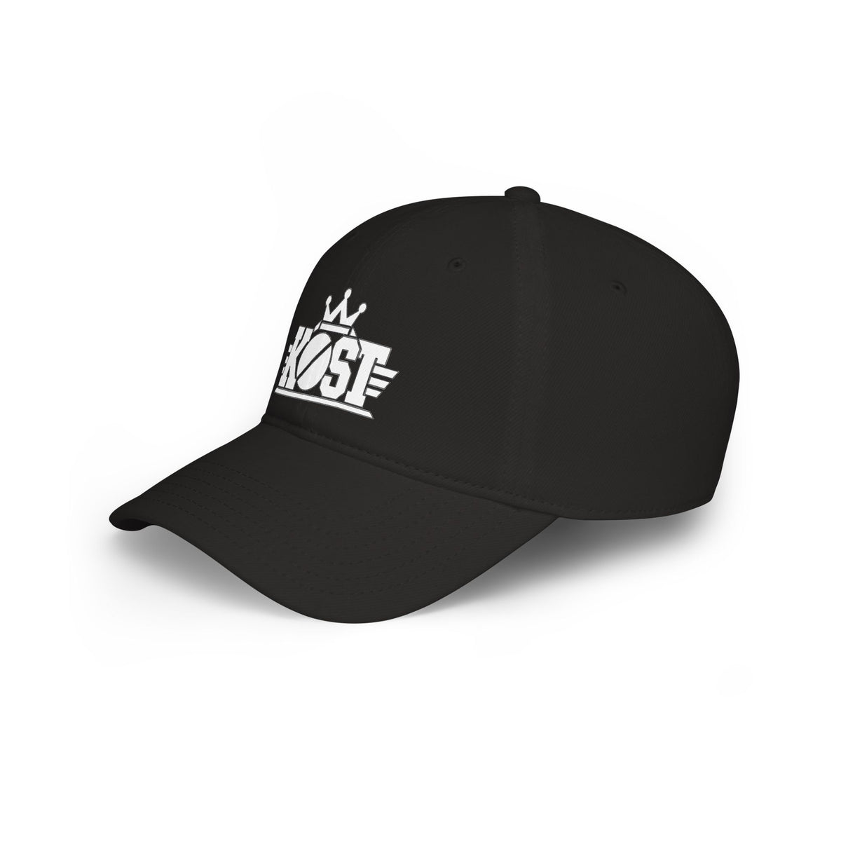 KØST Crown Logo Baseball Cap — Low Profile Red Hat