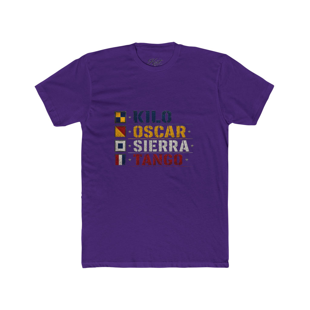 Kilo Oscar Sierra Tango Aviation Phonetic Alphabet T-Shirt