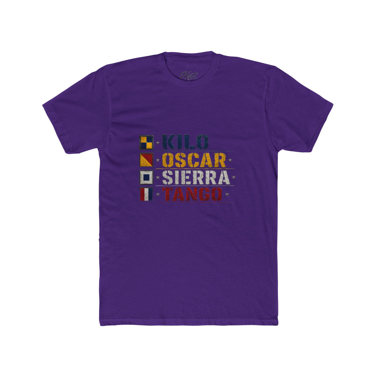 Kilo Oscar Sierra Tango Aviation Phonetic Alphabet T-Shirt