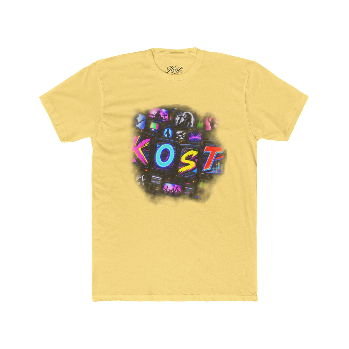 KOSTI Colorful Abstract Graphic T-Shirt