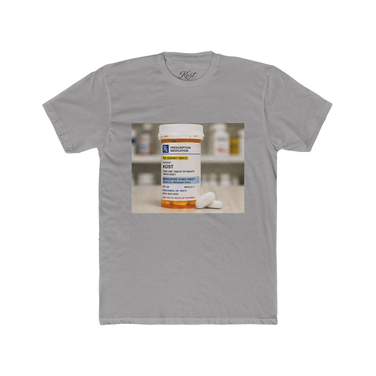 Prescription Bottle Graphic T-Shirt