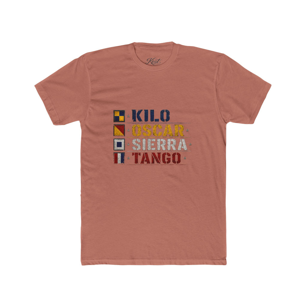 Kilo Oscar Sierra Tango Aviation Phonetic Alphabet T-Shirt