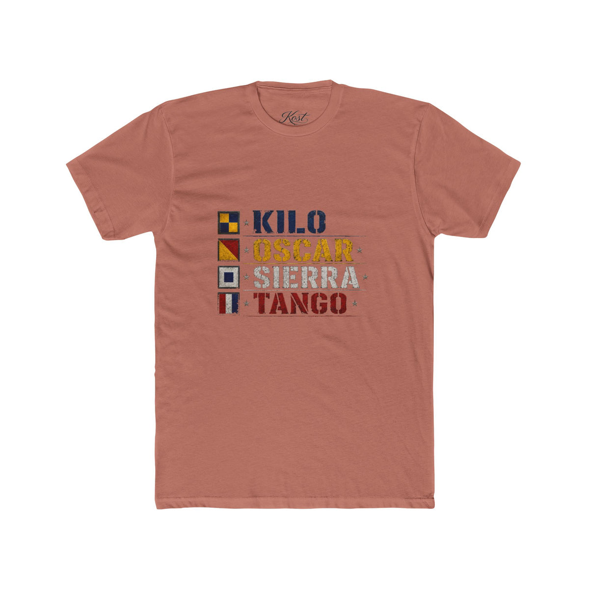 Kilo Oscar Sierra Tango Aviation Phonetic Alphabet T-Shirt