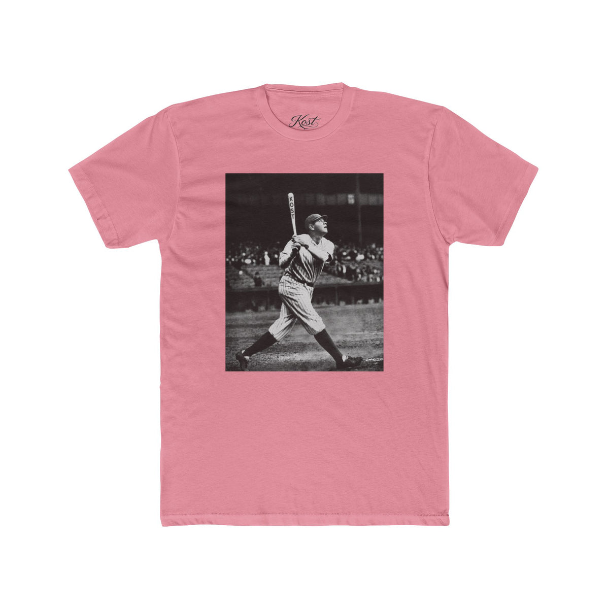 Vintage Baseball Player Photo Tee