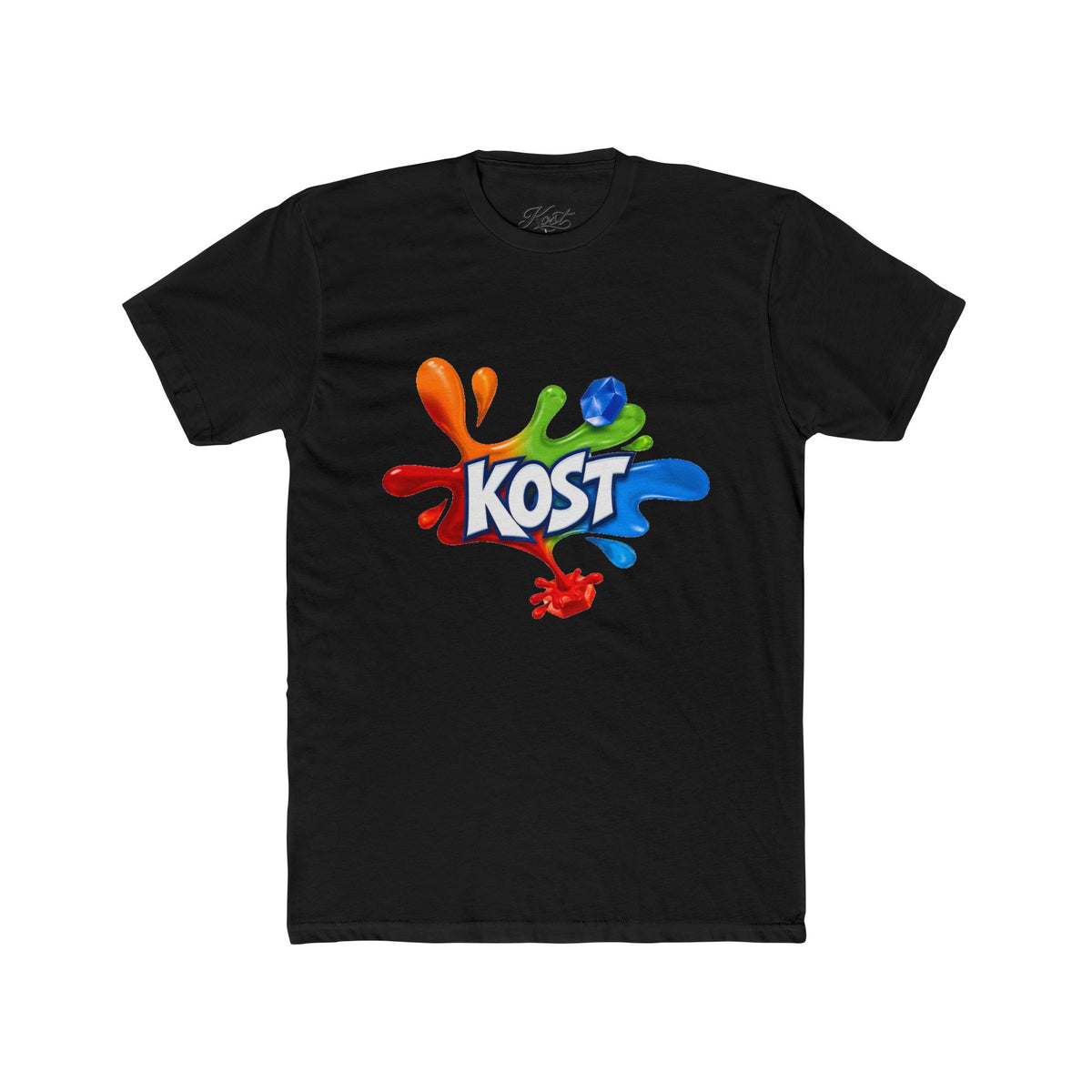 KOST Color Splash Tee — Vibrant Graphic Crewneck
