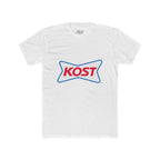 KOST Logo Tee — Retro Red & Blue Graphic T-Shirt