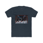 Retro Hockey Rink Graphic Tee — 'KO' Puck Design