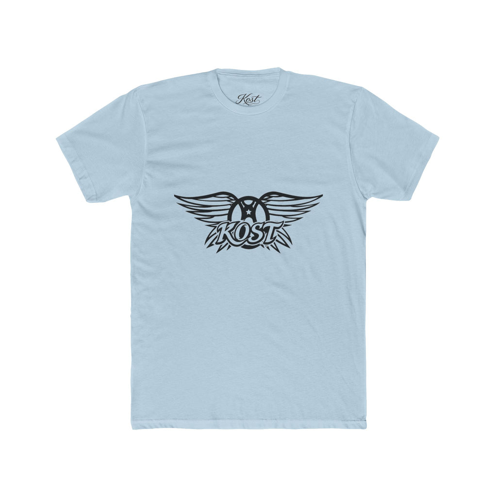 Winged Soccer Emblem Tee — "Kost" Graphic Crewneck