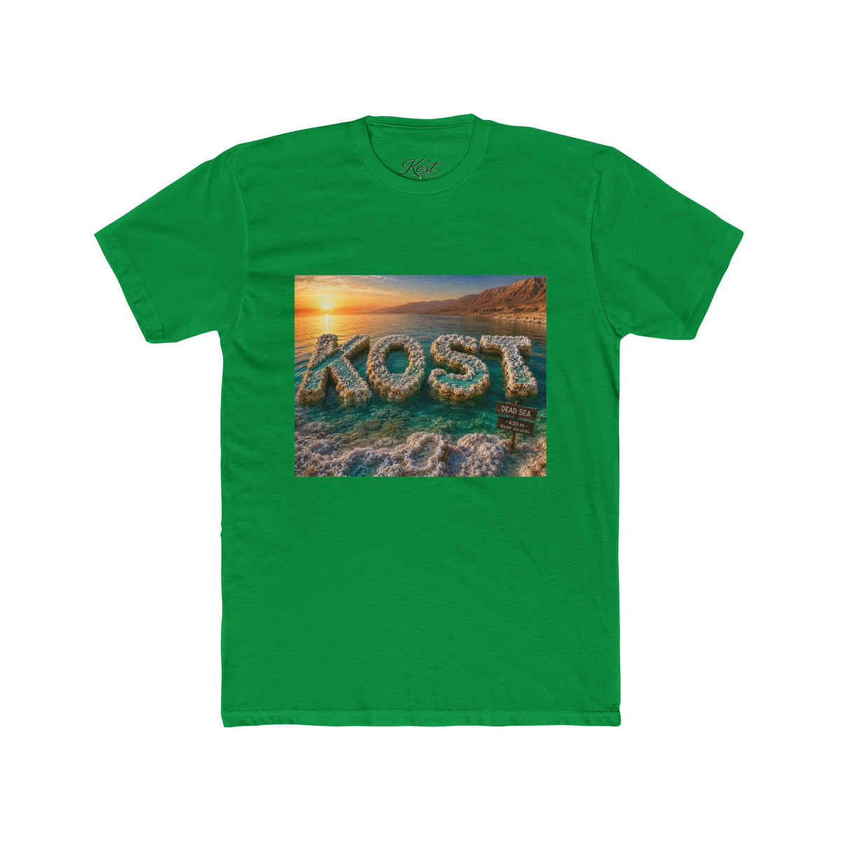 Lost Beach Sunset T‑Shirt — Scenic Ocean Typography Tee