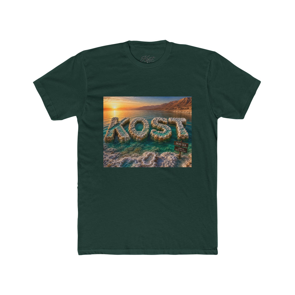 Lost Beach Sunset T‑Shirt — Scenic Ocean Typography Tee