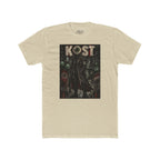 KOST Gothic Black Art Tee — Dark Vintage Band-Style Graphic T-Shirt