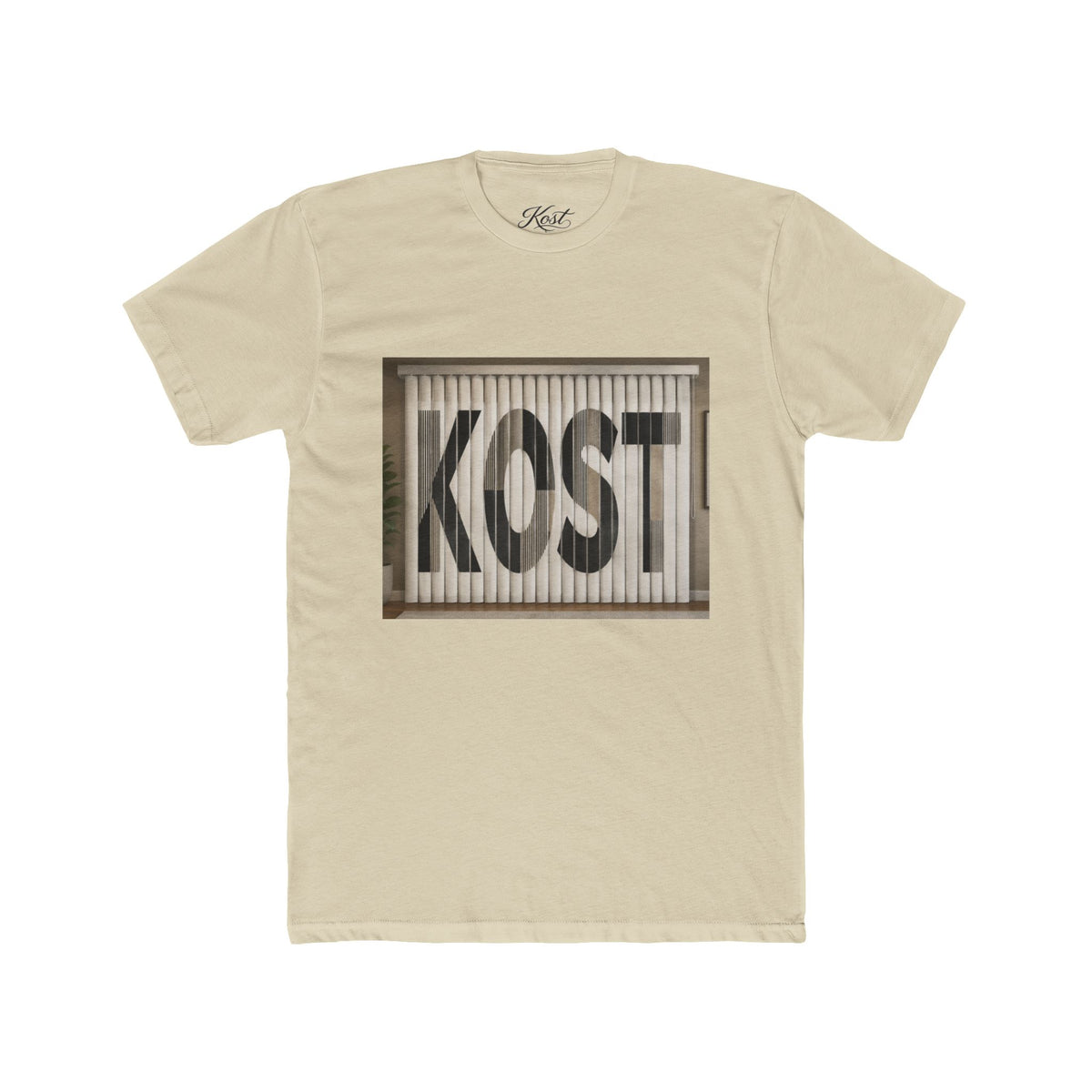 KOST Graphic Tee — Vintage Industrial Logo Cotton T-Shirt
