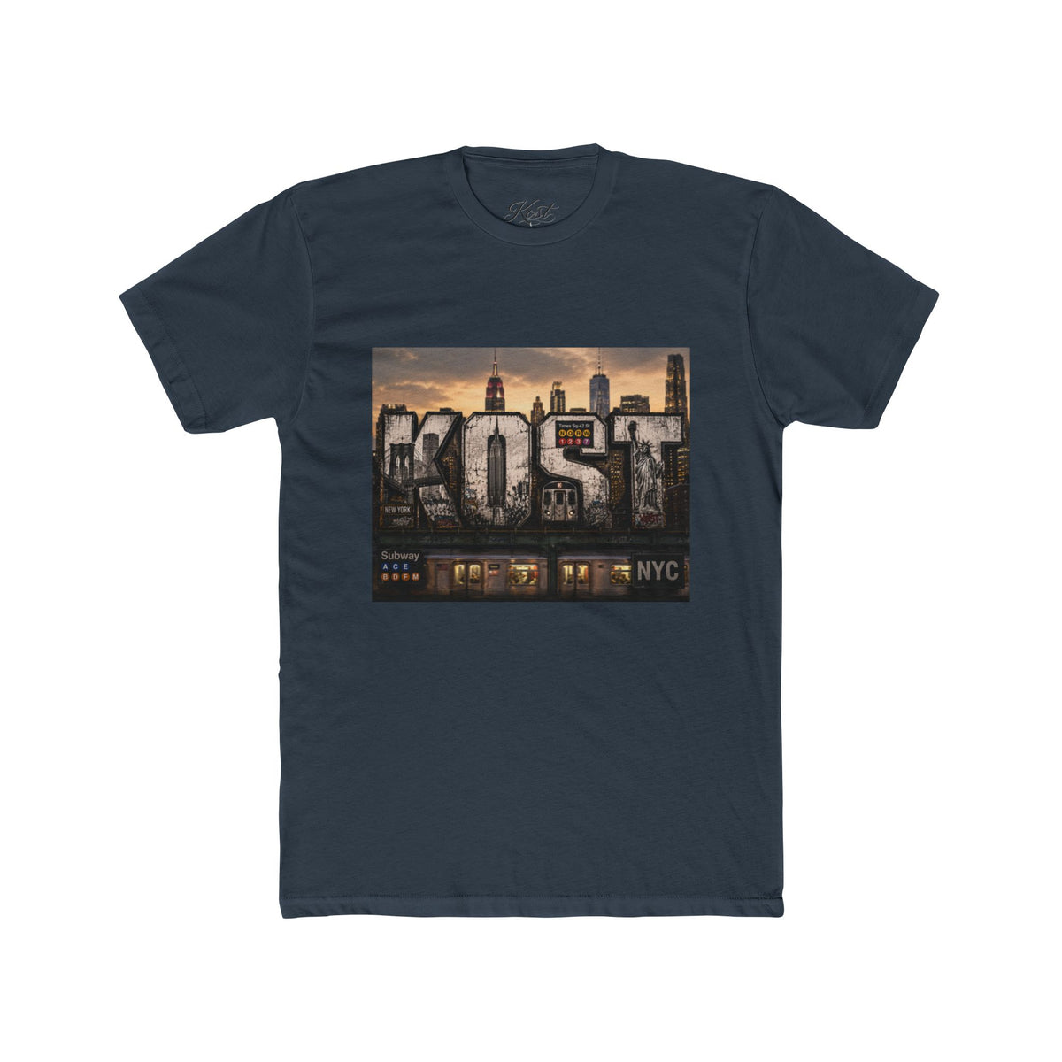 Lost NYC Skyline T‑Shirt — Urban Vintage Cityscape Tee