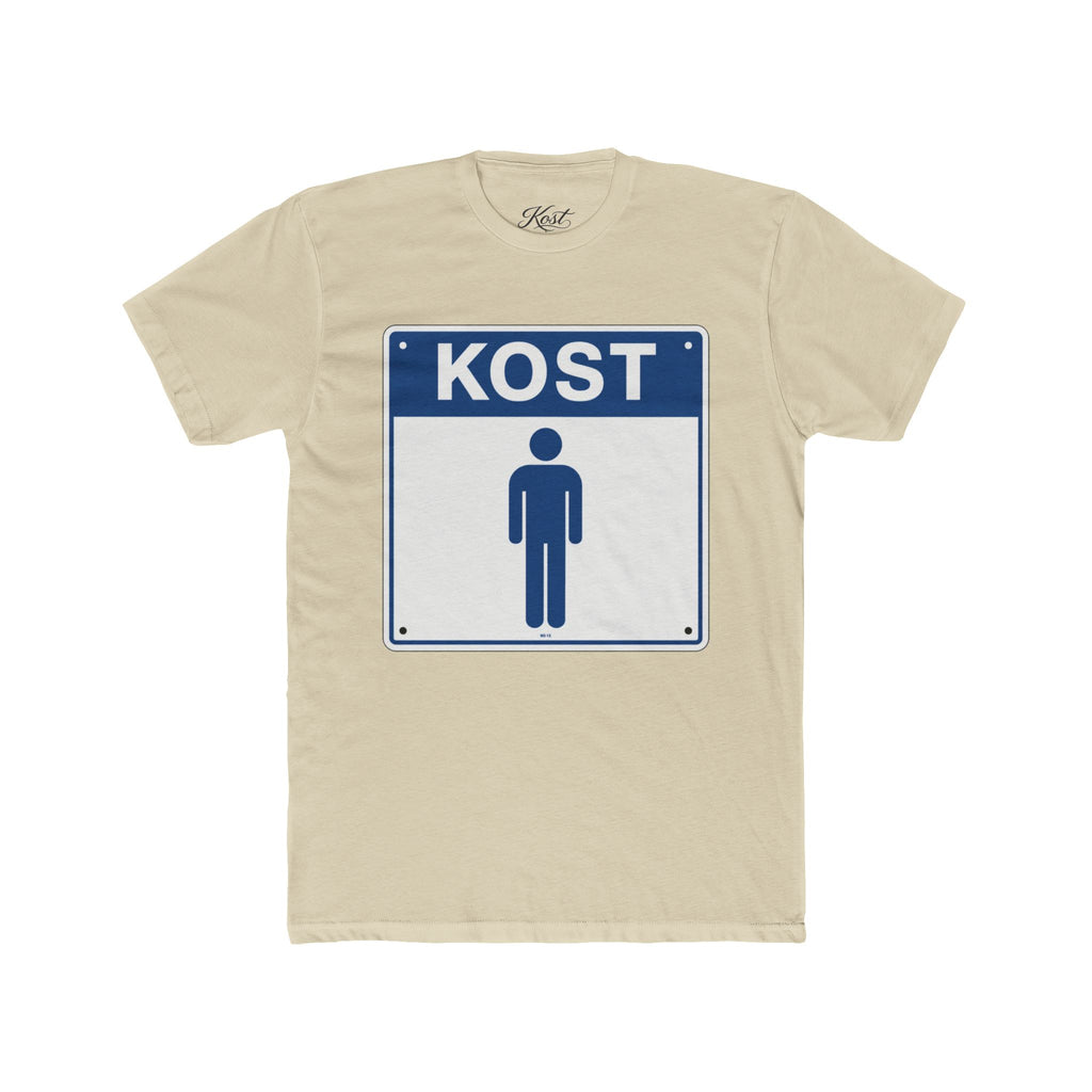 KOST Street Sign T‑Shirt — Retro Blue Icon Tee