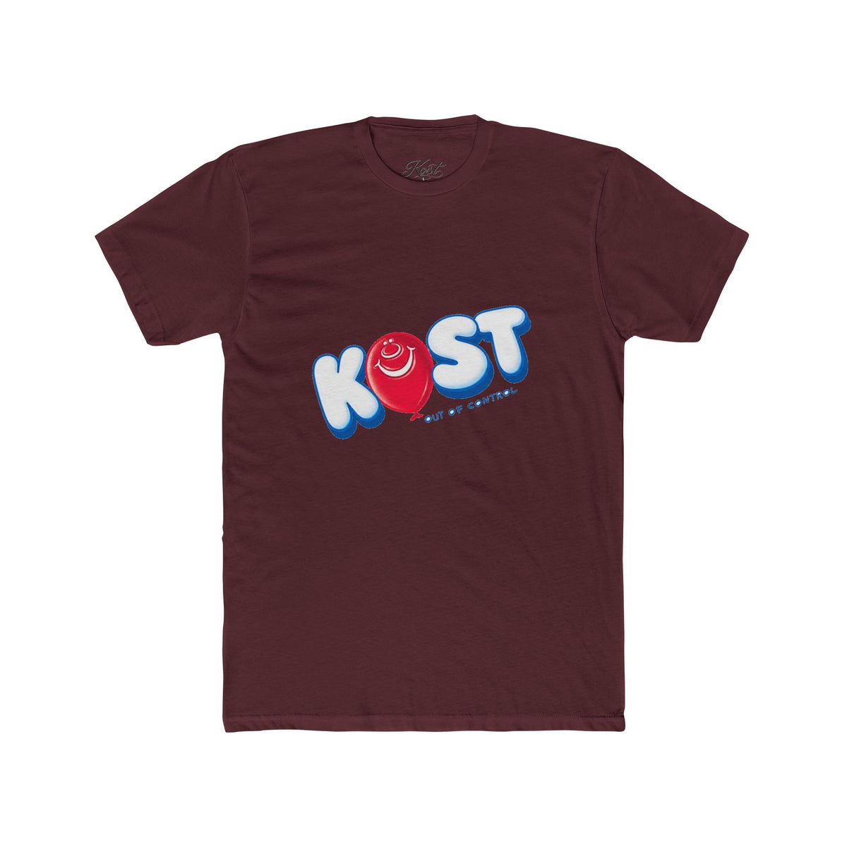 Kost Balloon Logo Tee — Retro Playful Graphic T-Shirt