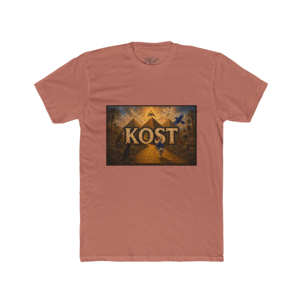 Kost Vintage Raven Graphic Tee — Gothic Fantasy Band-Style Shirt