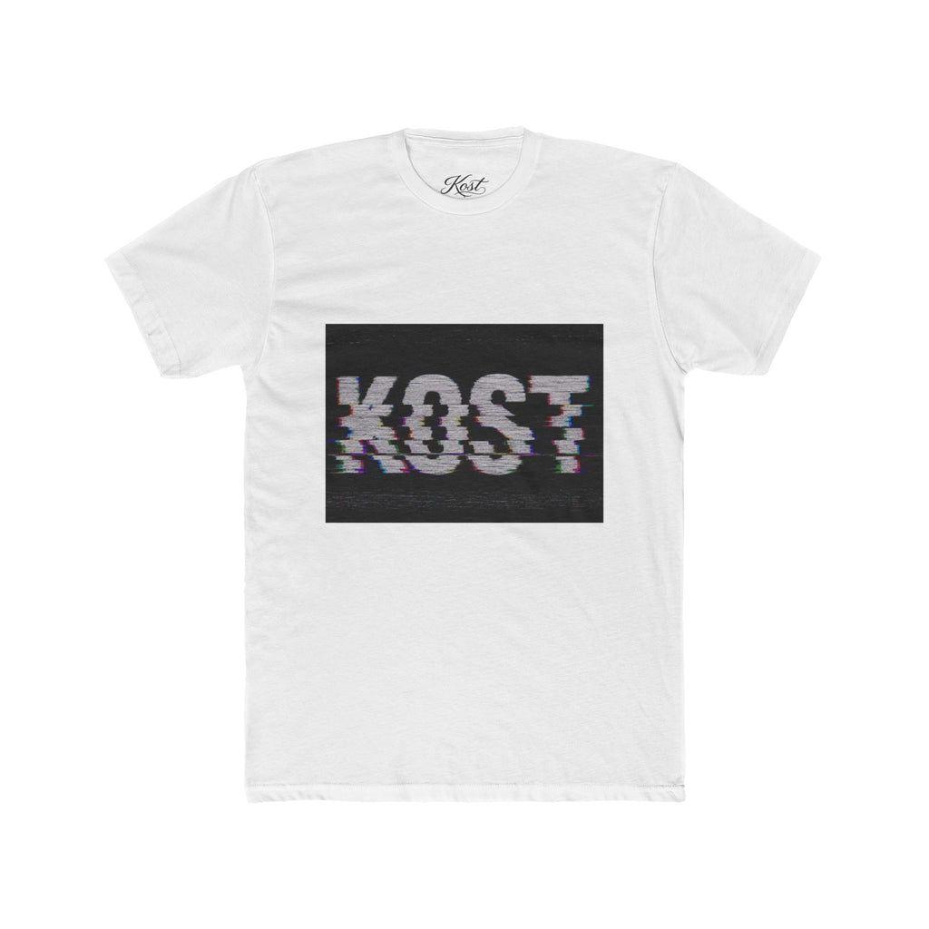 KOST Glitch Logo Tee — Retro Vaporwave Graphic T‑Shirt