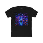 KOSTI Retro Futuristic Neon Tee — Lost Silhouette Vaporwave T-Shirt