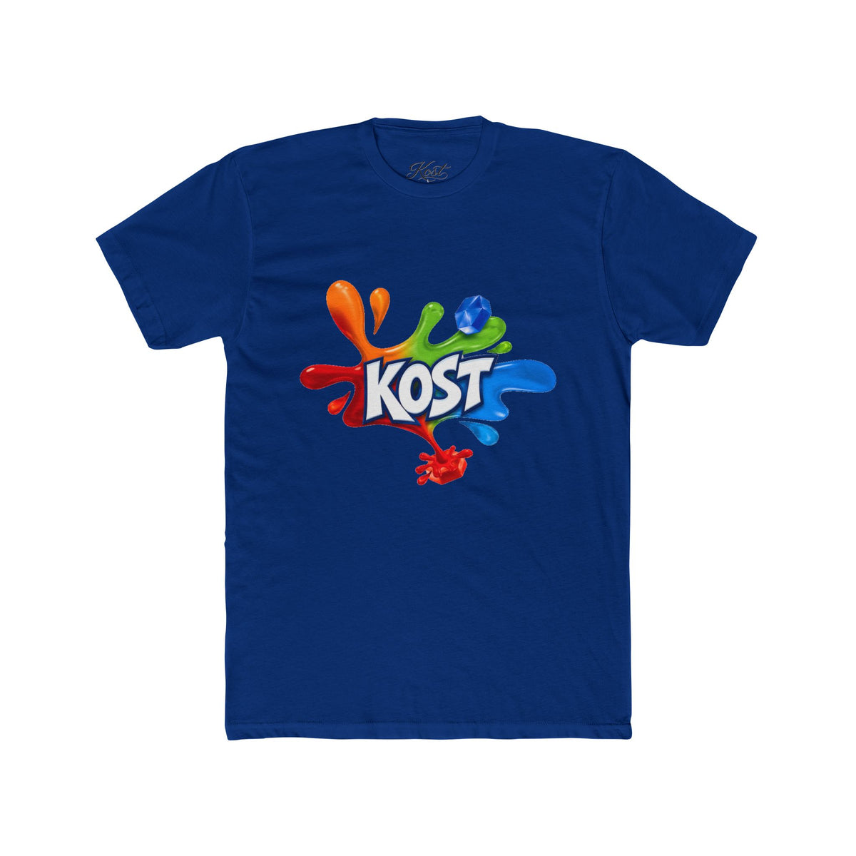 KOST Color Splash Tee — Vibrant Graphic Crewneck