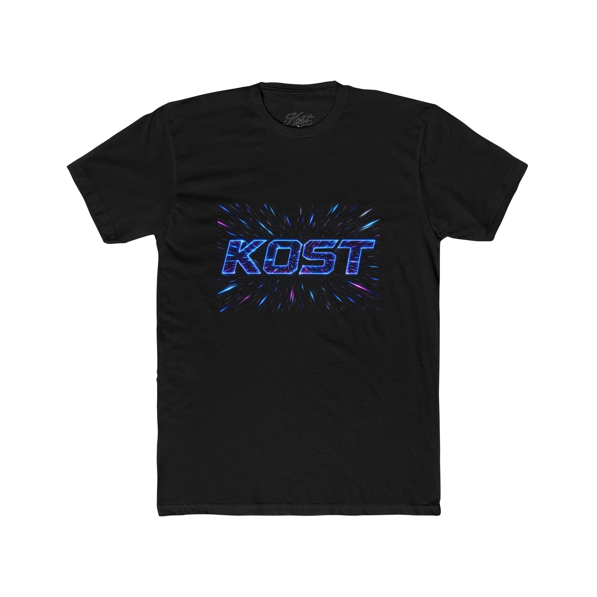 KOST Retro Blast Graphic Tee — Vintage Blue Speed Logo T-Shirt