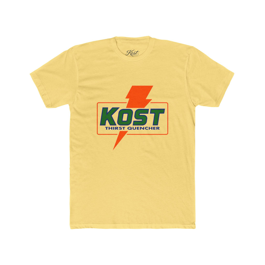 Kost Thirst Quencher Tee — Retro Lightning Soda Logo T-Shirt
