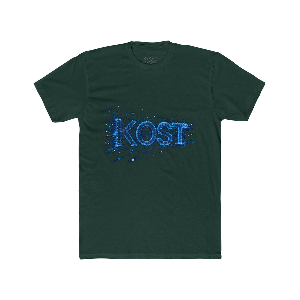 KOST Distressed Blue Logo Tee
