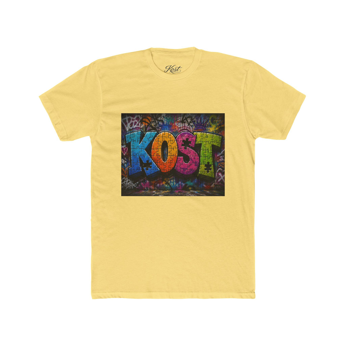 KOST Graffiti Crew Tee — Colorful Street Art Graphic T‑Shirt