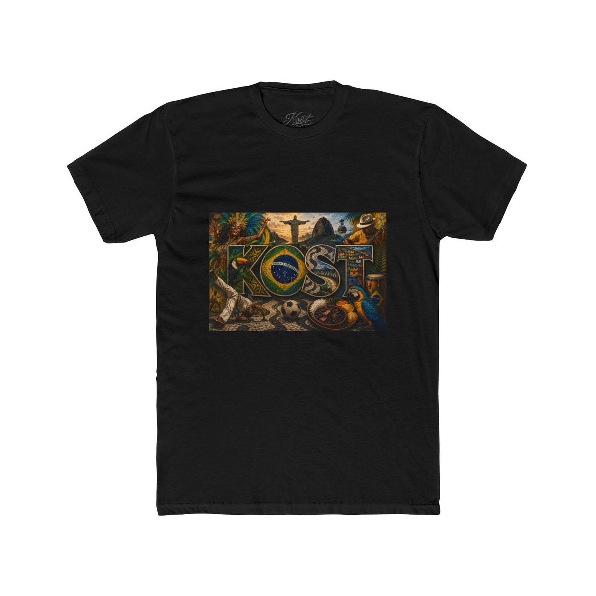 Brazilian Flag Collage T-Shirt