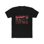 KOST Sunset Graphic Tee — Bold City Name Lettering T-Shirt