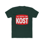 As Seen On KOST Tee — Retro Red Logo Graphic T‑Shirt