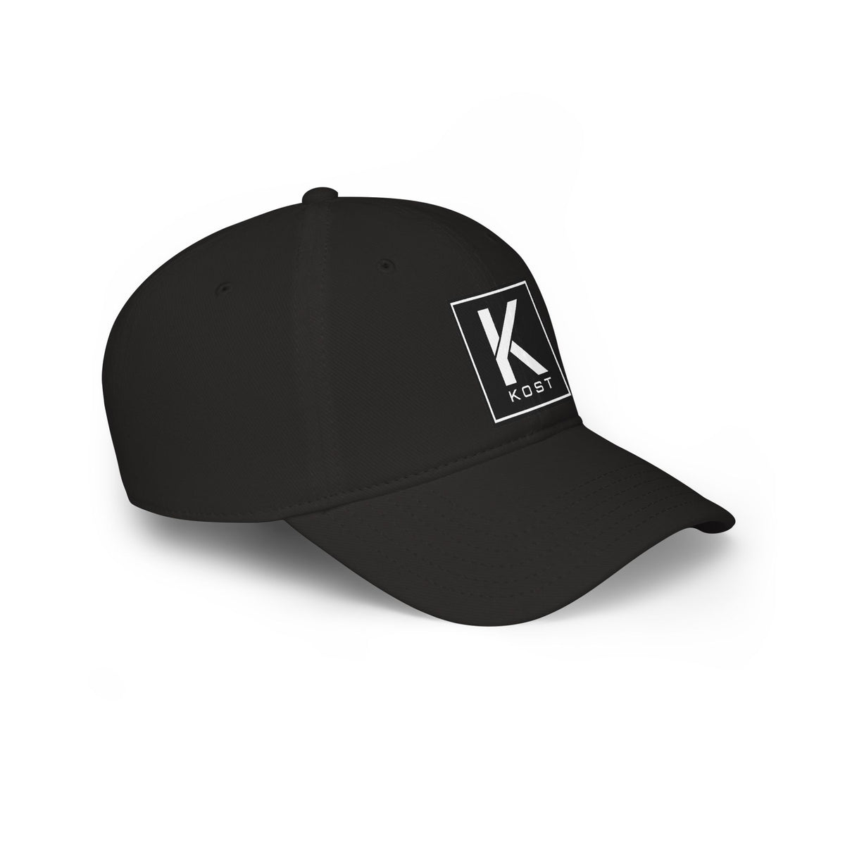 KOST Square Logo Baseball Cap – Low Profile Red Hat
